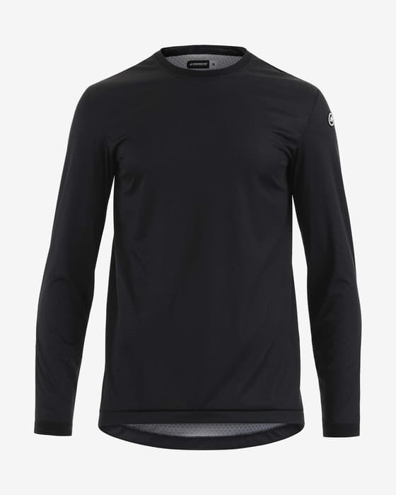 Maillot Assos Trail T3 manche longue noir intense
