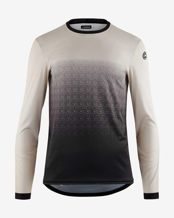 Maillot Assos Trail T3 manche longue sable noir