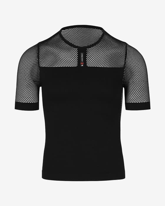 Camiseta interior Assos Assosoires Superléger manga corta negro