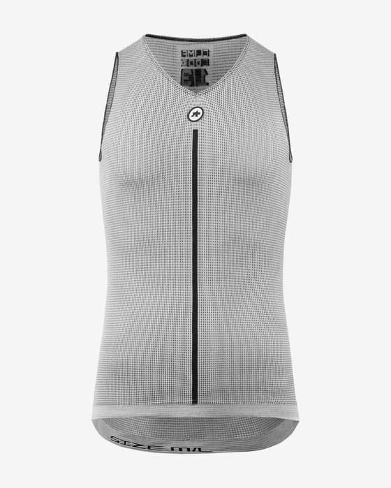 Camiseta interior Assos Summer P1 sin mangas gris