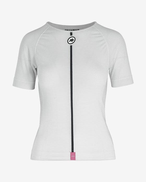 Camiseta interior Assos Assosoires Summer manga corta blanco mujer