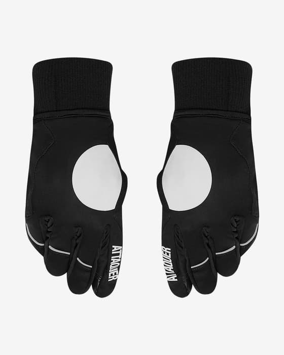 Guanti lunghi Attaquer Mid Winter nero bianco