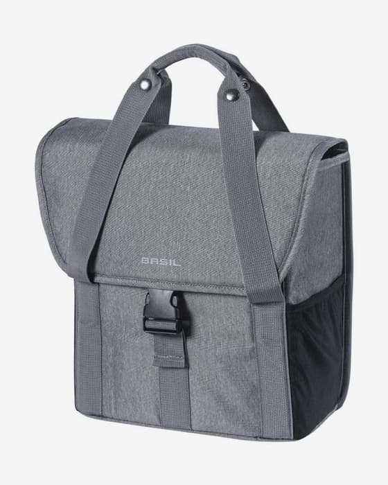 Alforjas Basil trasero lateral gris