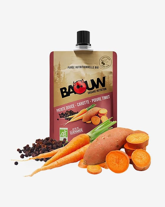 Baouw Organiczny żel energetyczny słodki ziemniak marchewka papryka o smaku timut 90 g (szt.)