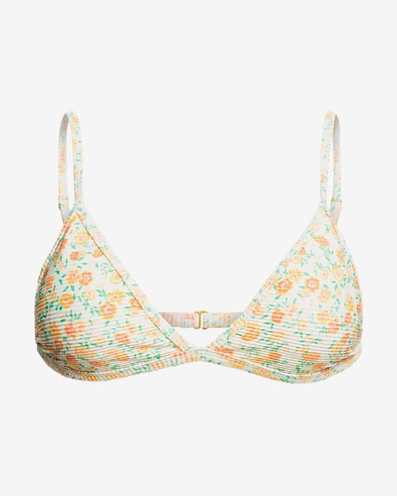 Top bikini Billabong She Ceci blanco naranja verde mujer