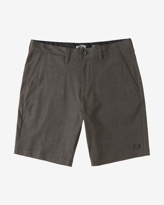 Pantalón corto Billabong Crossfire Mid marrón grisáceo