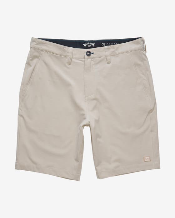 Pantalón corto Billabong Crossfire Mid blanco roto