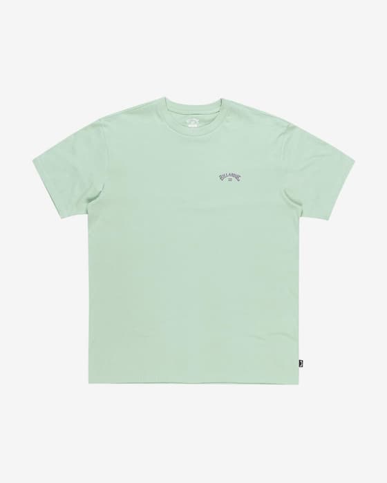Camiseta Billabong Arch Wave manga corta verde menta