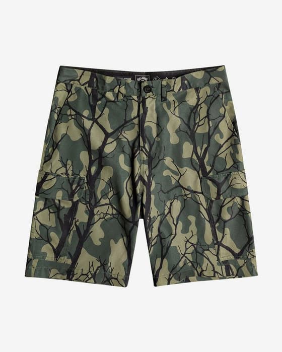 Pantalón corto Billabong Surftrek Transport verde