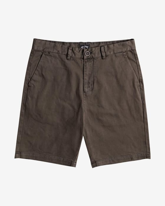 Pantalón corto Billabong New Order 19 marrón