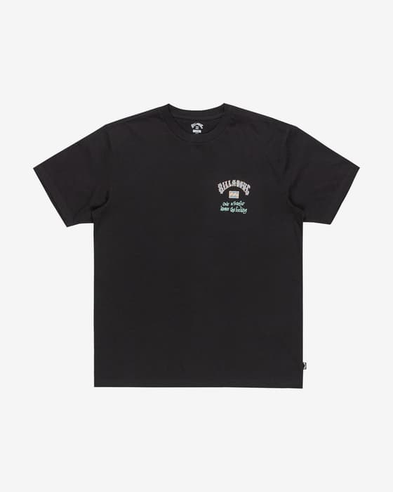 Camiseta Billabong Know The Feeling manga corta negro