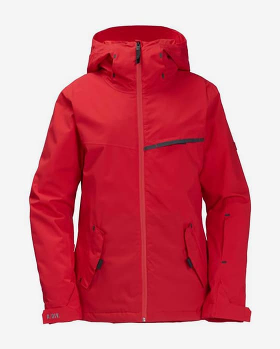 Chaqueta Billabong Eclipse rojo mujer
