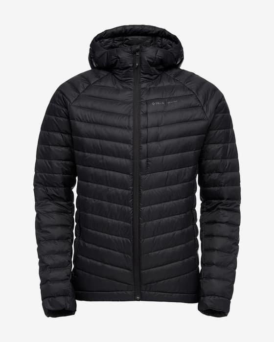 Chaqueta con capucha Black Diamond Access Down negro