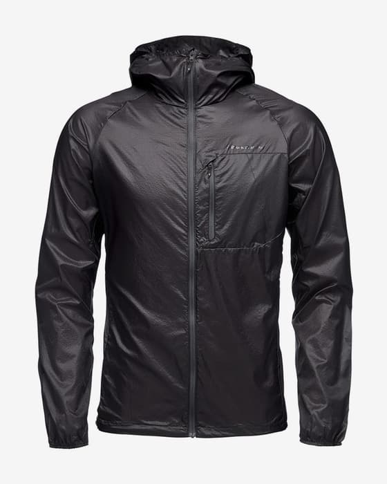 Giacca a vento Black Diamond Distance Wind Shell nero