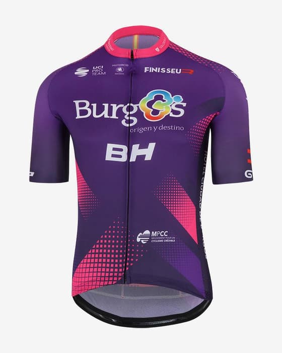 Camisola Burgos BH 2022 Replica manga curta lilás