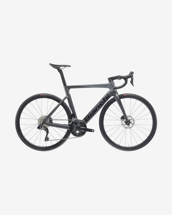 Bianchi Oltre Race Shimano 105 Di2 vélo de route noir brillant