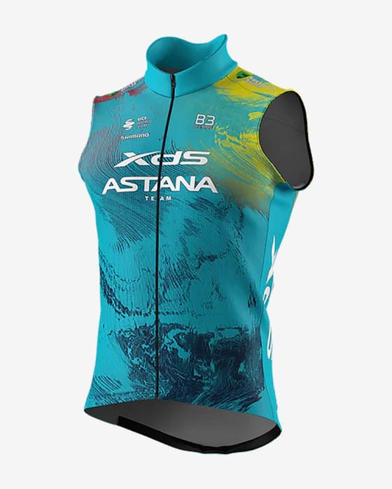 Chaleco XDS Astana Team 2025 azul