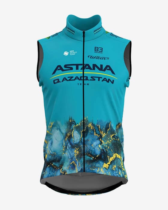 Chaleco Astana Qazaqstan Team 2024 azul
