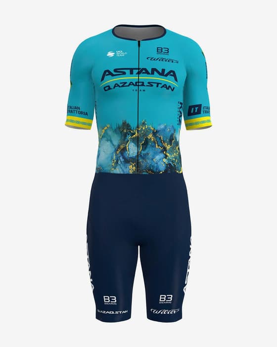 Equipación Astana Qazaqstan Team 2024 azul