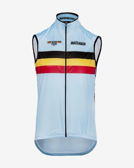 Chaleco Bioracer Belgium Body Windblock azul
