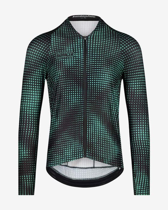 Maillot Bioracer Icon Long manche longue vert noir