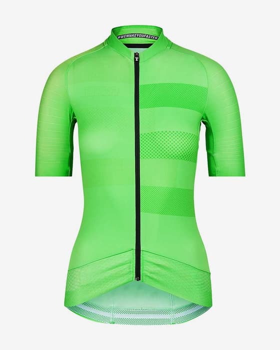 Maillot Bioracer Epic manche courte vert femme