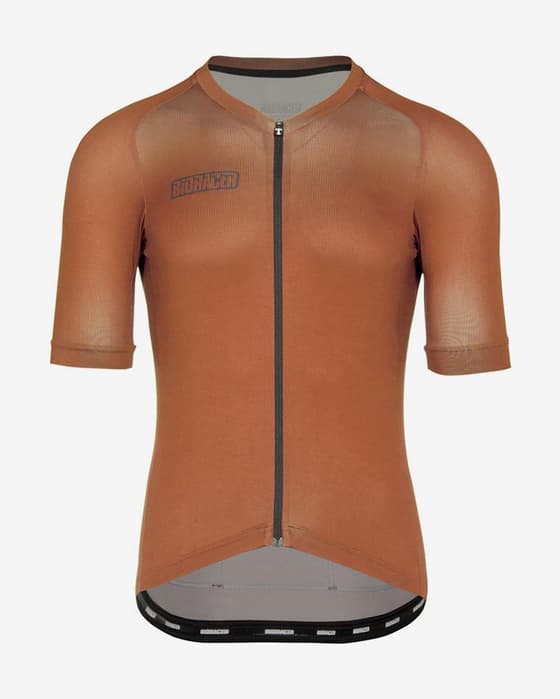 Maillot Bioracer Metalix manche courte marron