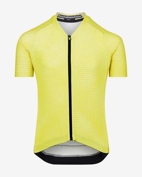 Maillot Bioracer Kid manche courte jaune enfant