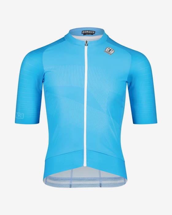 Maillot Bioracer Epic manche courte bleu clair.