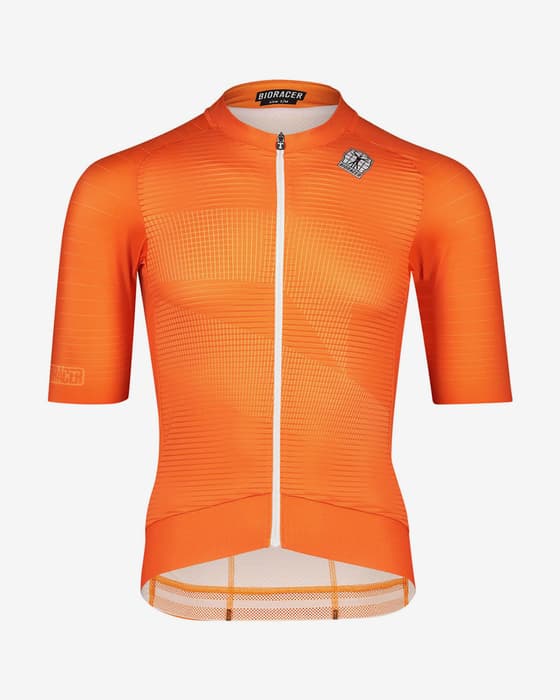 Maillot Bioracer Epic Ultralight manche courte orange.