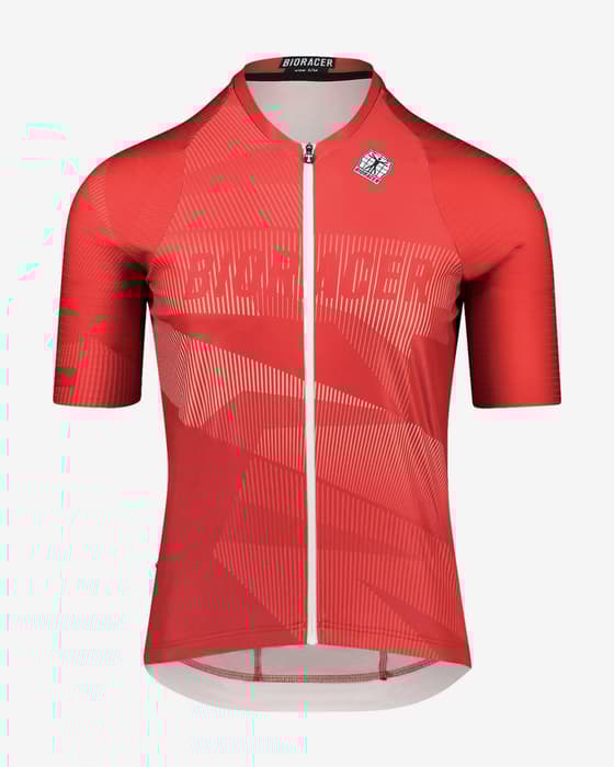 Maillot Bioracer Icon manches courtes rouge.