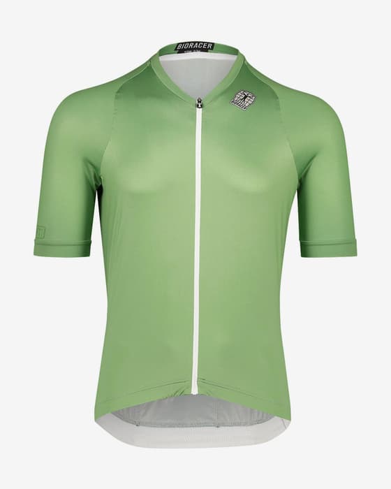 Maillot Bioracer Icon Metalix à manches courtes vert-vert.