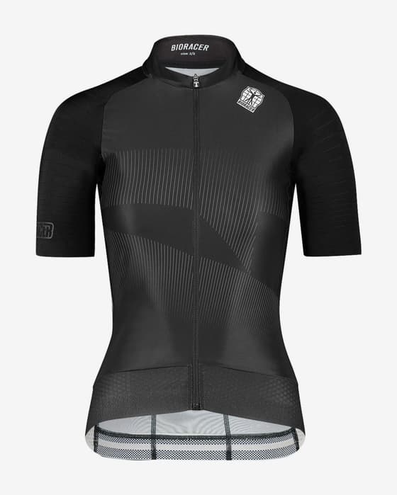 Maillot Bioracer Epic manga corta negro detalle mujer