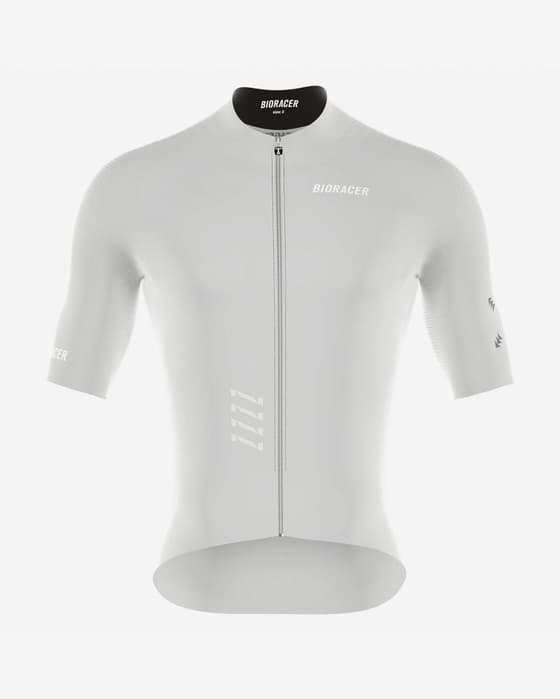 Maillot Bioracer Epic 2025 manches courtes gris clair