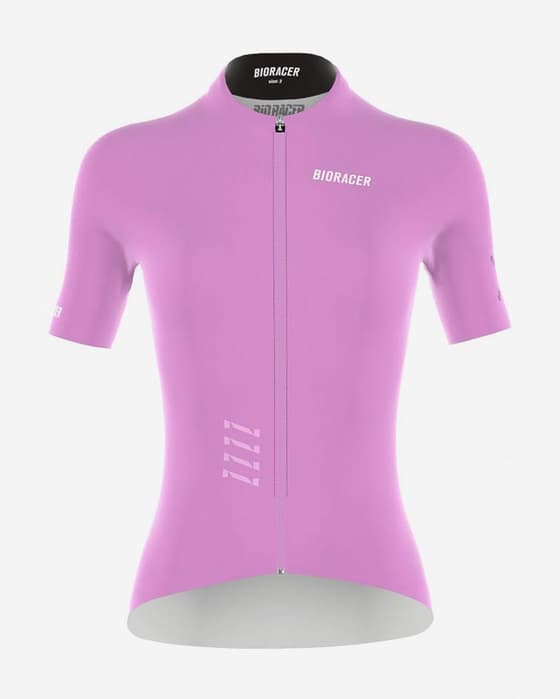 Maillot Bioracer Epic 2025 manches courtes rose femme