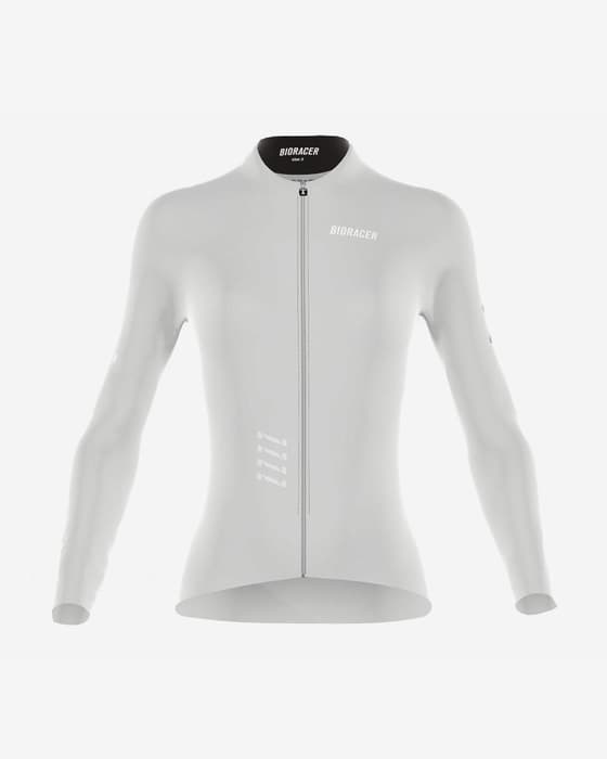 Maillot Bioracer Epic 2025 manches longues gris clair femme