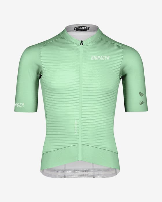 Maillot Bioracer Epic Ultralight 2025 manches courtes vert glacial