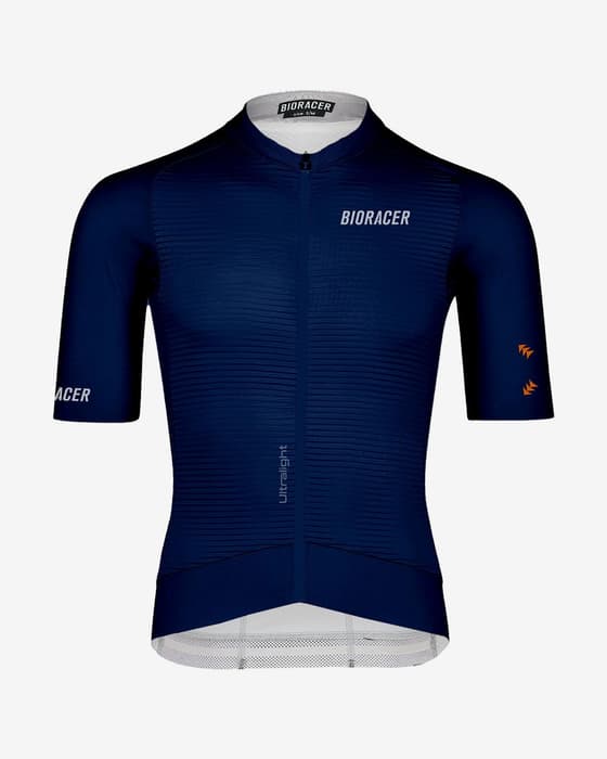 Maillot Bioracer Epic Ultralight 2025 manches courtes bleu nautique