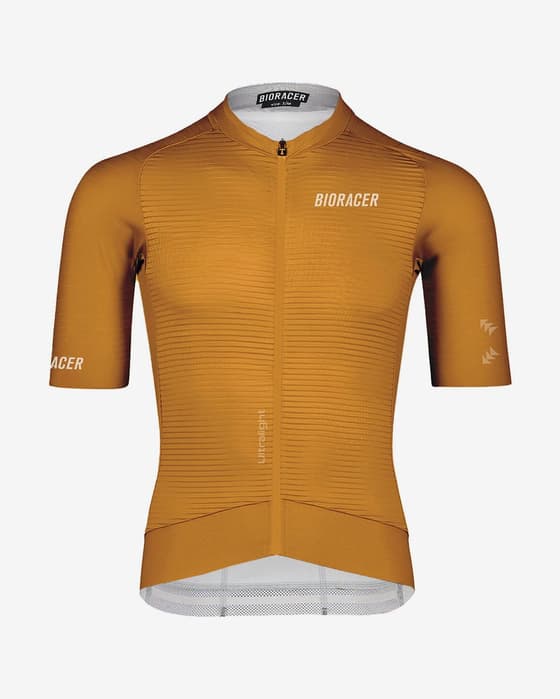 Maillot Bioracer Epic Ultralight 2025 manches courtes orange ocre