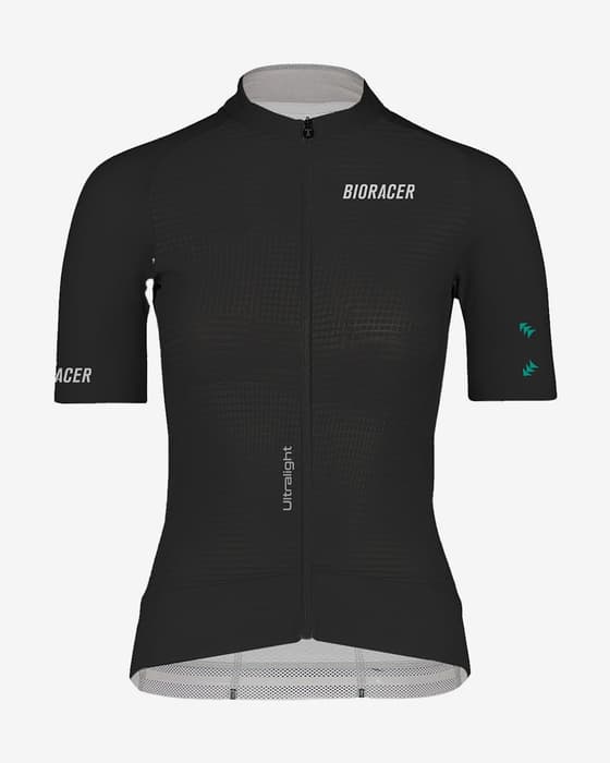 Maillot Bioracer Epic Ultralight manga corta negro eclipse mujer