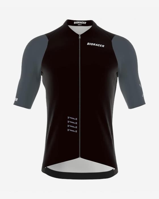 Maillot Bioracer Icon 2025 manches courtes noir gris foncé