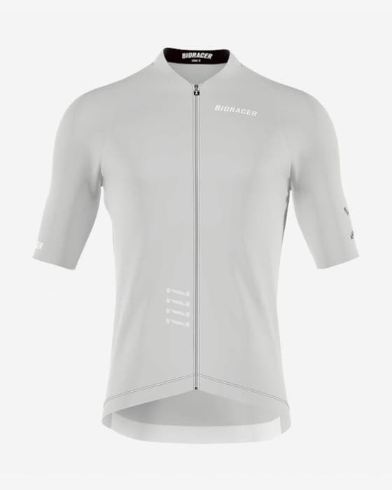 Maillot Bioracer Icon 2025 manches courtes gris clair