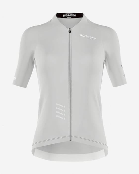 Maillot Bioracer Icon 2025 manches courtes gris clair femme