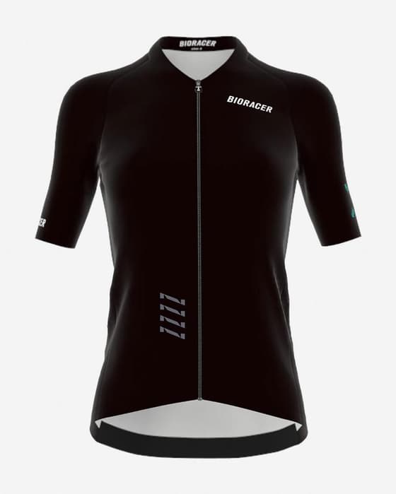 Maillot Bioracer Icon 2025 manches courtes noir éclipse femme
