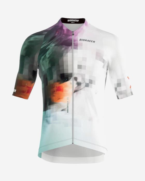 Maillot Bioracer Icon Édition Limitée manches courtes blanc multicolore