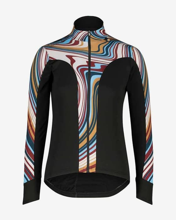 Maillot Bioracer Vesper Tempest LT Thermal manche longue noir multicolore femme