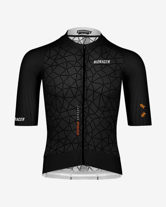 Maillot Bioracer Speedwear Graphene manches courtes noir
