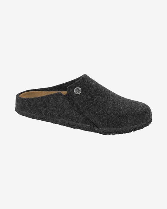 Pantuflas Birkenstock Zermatt Standard FE gris oscuro