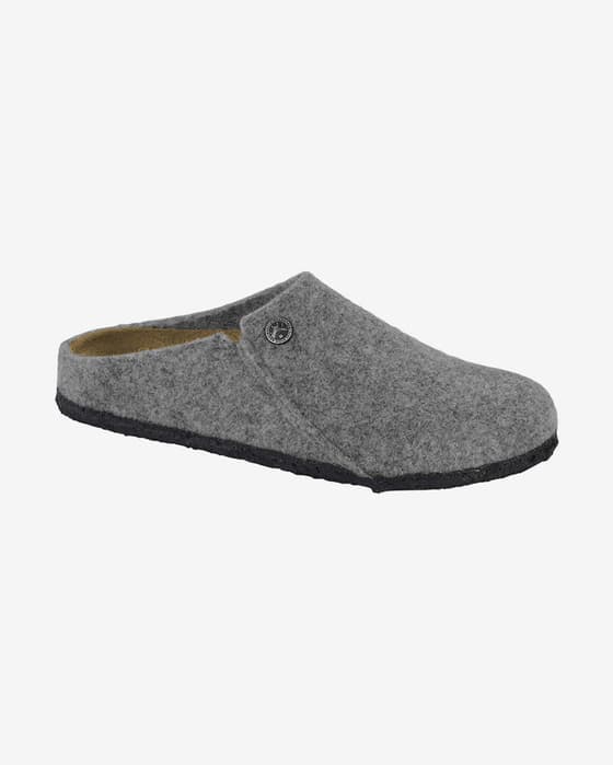 Pantuflas Birkenstock Zermatt Standard FE gris claro