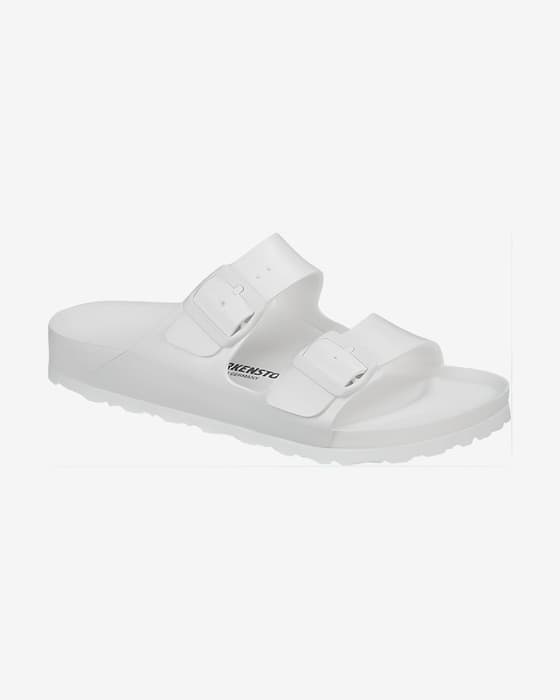Sandalias Birkenstock Arizona EVA Ancho Estrecho blanco puro mujer